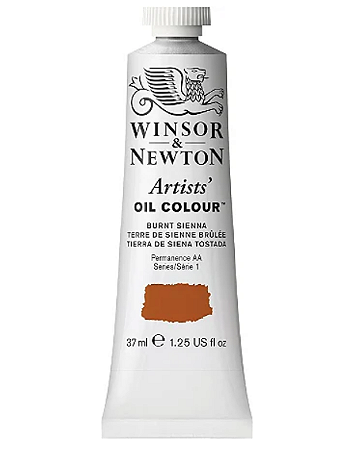 Tinta Óleo Artists Winsor & Newton - 37ml (S1 074 Burnt Sienna)