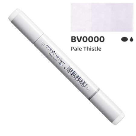 Caneta Marcador Copic Sketch - Pale Thistle (BV0000)