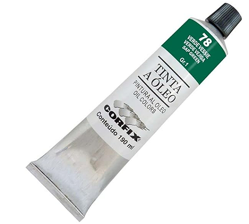 Tinta A Óleo Corfix - 190ml GR-1 Verde Vessie 78