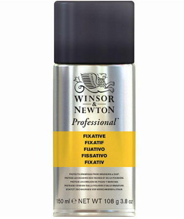 Spray Fixativo Técnicas Secas Winsor & Newton 150ml