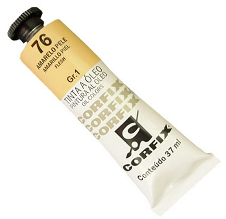 Tinta a Óleo Corfix 37ml Gr-1 - 76 Amarelo Pele