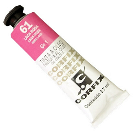 Tinta a Óleo Corfix 37ml Gr-1 - 61 Laca Rosa