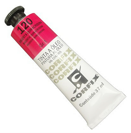 Tinta a Óleo Corfix 37ml Gr-1 - 120 Magenta Quinacridona