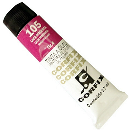 Tinta a Óleo Corfix 37ml Gr-4 - 105 Laca Magenta