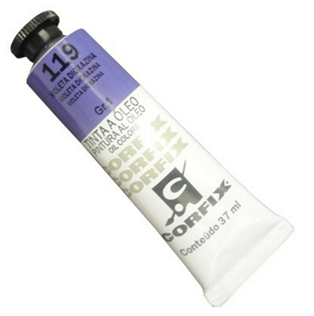 Tinta a Óleo Corfix 37ml Gr-1 - 119 Violeta Dioxazina