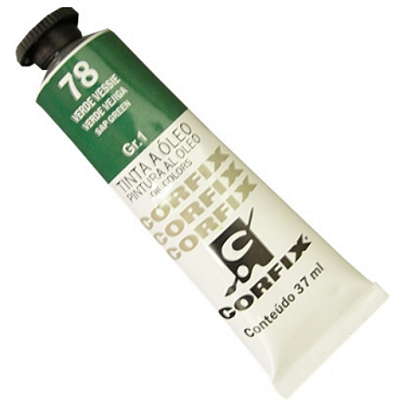Tinta a Óleo Corfix 37ml Gr-1 - 78 Verde Vessie