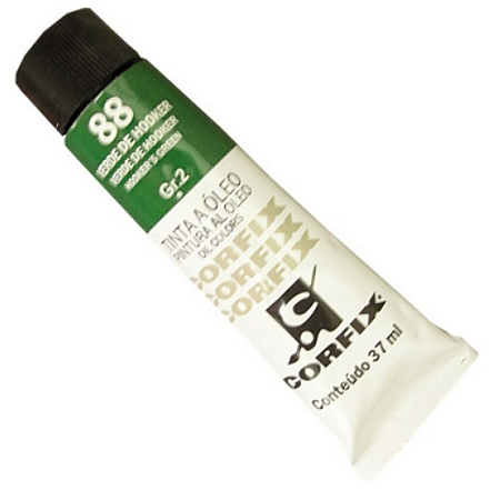 Tinta a Óleo Corfix 37ml Gr-2 - 88 Verde de Hooker