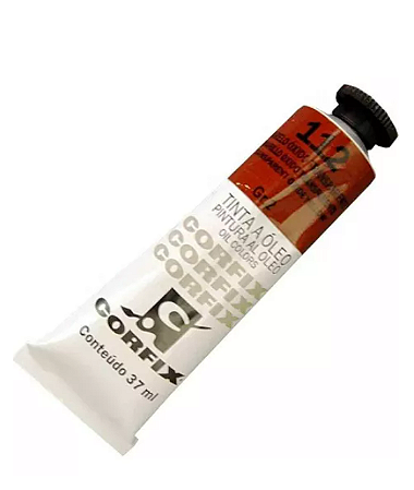 Tinta a Óleo Corfix 37ml Gr-2 - 112 Amarelo Óxido Transparente