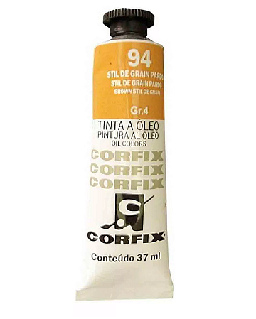 Tinta a Óleo Corfix 37ml Gr-4 - 94 Stil de Grain Pardo