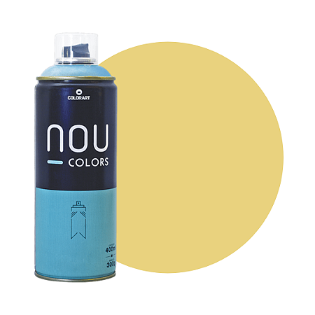 Tinta Spray NOU Colors 400mL - Amarelo Fiesta