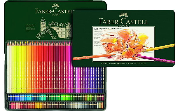 Lápis de Cor Polychromos Faber-Castell - 120 Cores