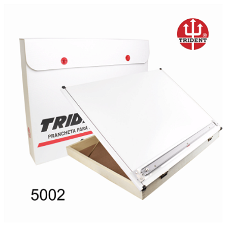 Prancheta Portátil Trident A2 Régua Paralela 5002