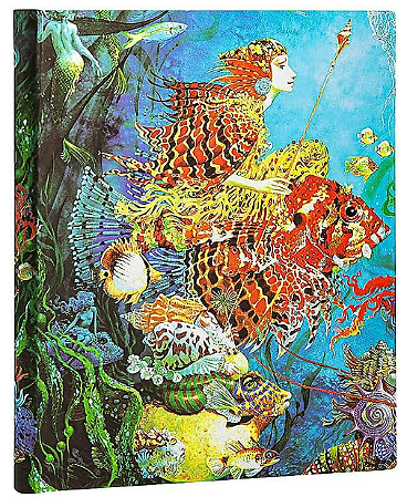Caderno Paperblanks Sea Fantasies Ultra