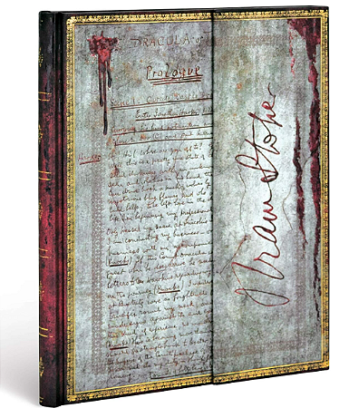 Caderno Paperblanks Dracula Journal Bram Stoker - Unlined Ultra