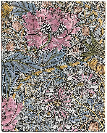 Caderno Paperblanks Morris Pink Honeysuckle Hardcover Journals Ultra