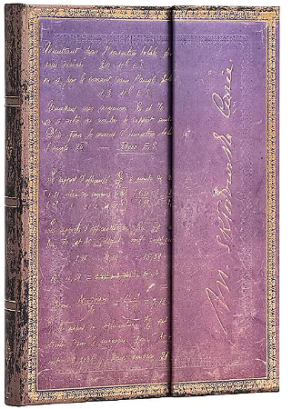 Caderno Paperblanks Marie Curie Capa Dura Midi Pautado