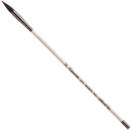 Pincel Aquarela Profissional Tintoretto Magneto Sintético Redondo 1477 2/0