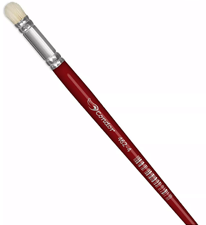 Pincel Artístico Vinho Condor 462 - 4