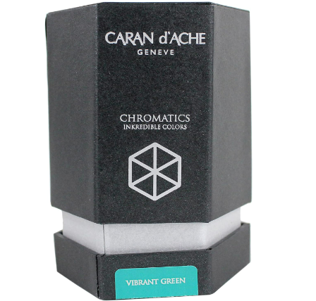 Tinta Para Caneta Tinteiro Caran d'Ache Chromatics 50ml - Vibrant Green
