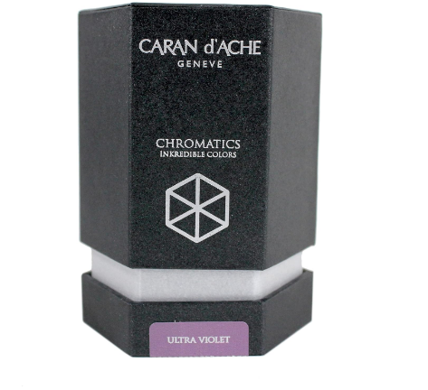 Tinta Para Caneta Tinteiro Caran d'Ache Chromatics 50ml - Ultra Violet