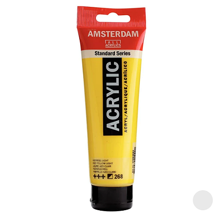 Tinta Acrílica Série Standard Amsterdam 120 ml - Azo Yellow Light 268