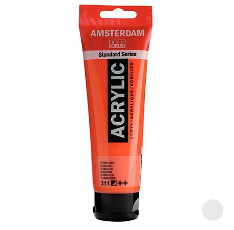 Tinta Acrílica Série Standard Amsterdam 120 ml - Vermilion 311