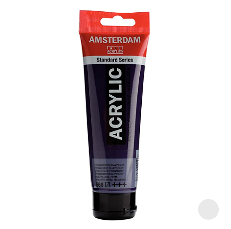 Tinta Acrílica Série Standard Amsterdam 120 ml - Permanente Azul Violeta 568
