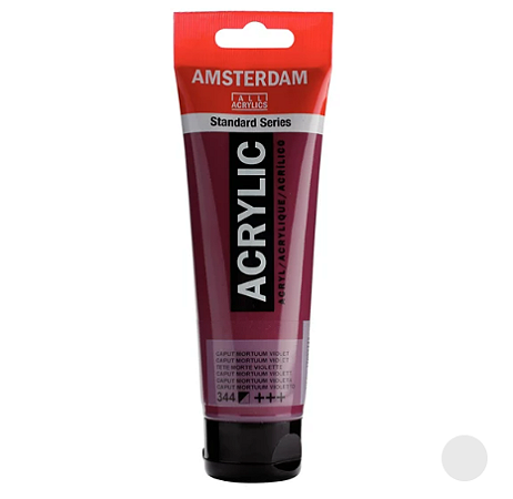 Tinta Acrílica Série Standard Amsterdam 120 ml - Caput Mortuum Violeta 344