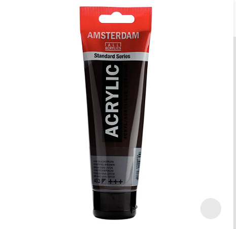 Tinta Acrílica Série Standard Amsterdam 120 ml - Vandyke Brown 403