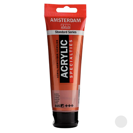 Tinta Acrílica Série Standard Amsterdam 120 ml - Cobre 805