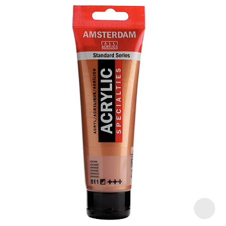Tinta Acrílica Série Standard Amsterdam 120 ml - Bronze 811
