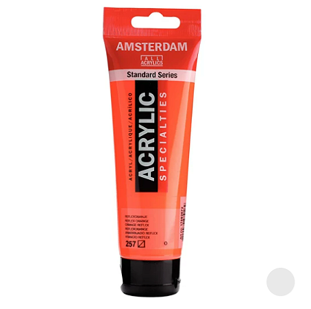 Tinta Acrílica Série Standard Amsterdam 120 ml - Laranja Reflexo 257