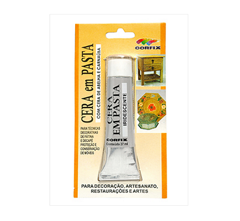 Cera em Pasta Iridescente Corfix - 40g