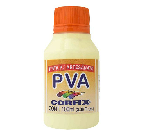 Tinta PVA Fosca Corfix 100ml - Marfim 304