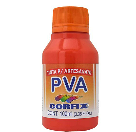 Tinta PVA Fosca Corfix 100ml - *Goiaba Queimada 481