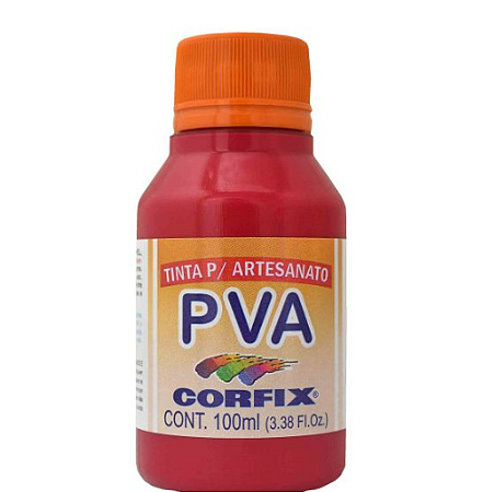 Tinta PVA Fosca Corfix 100ml - *Cereja 420