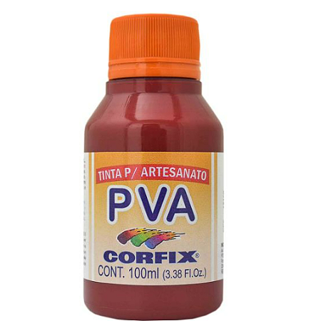 Tinta PVA Fosca Corfix 100ml - *Burgundy 486