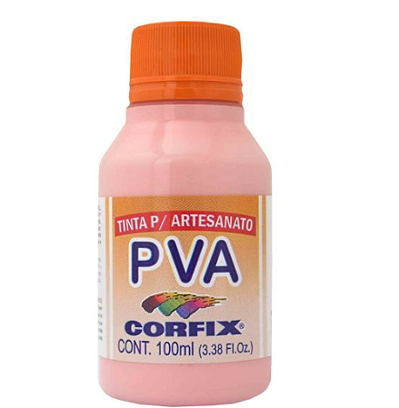 Tinta PVA Fosca Corfix 100ml - *Rosa Primavera 349