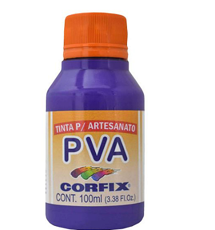 Tinta PVA Fosca Corfix 100ml - Violeta Cobalto 328