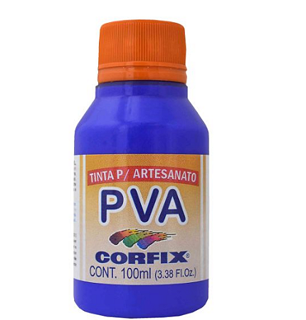 Tinta PVA Fosca Corfix 100ml - Azul Ultramar 325