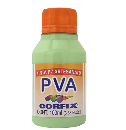Tinta PVA Fosca Corfix 100ml - *Verde Hortelã 371