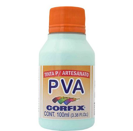 Tinta PVA Fosca Corfix 100ml - *Verde Bebê 476