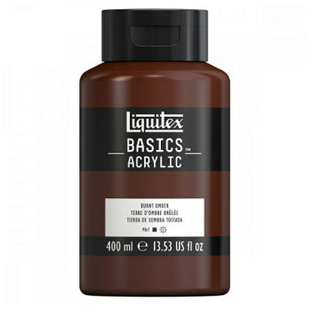 Tinta Acrílica Liquitex Basics 400ml - 723 Burnt Umber