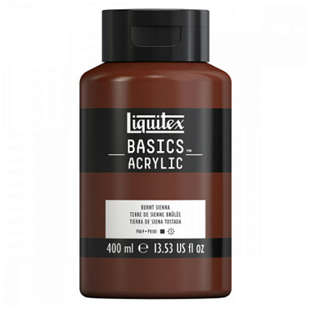 Tinta Acrílica Liquitex Basics 400ml - 722 Burnt Sienna