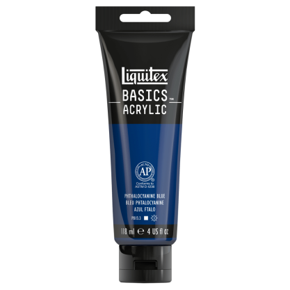 Tinta Acrílica Liquitex Basics 118ml 316 Phthalocyanine Blue
