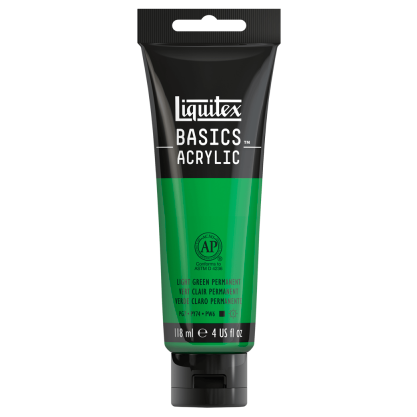 Tinta Acrílica Liquitex Basics 118ml 312 Green Light Permanent