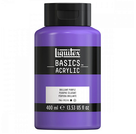 Tinta Acrílica Liquitex Basics 400ml - 712 Brilliant Purple