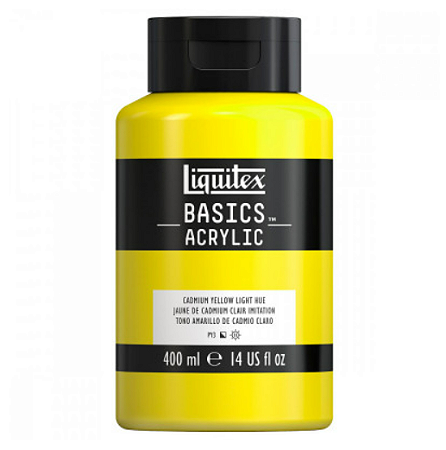Tinta Acrílica Liquitex Basics 400ml - 704 Cadmium Yellow Light Hue