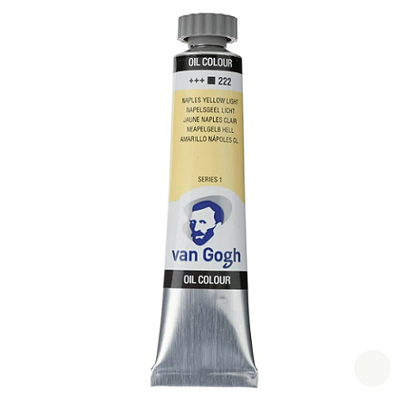 Tinta Óleo Van Gogh Talens 20ml - 222 Nápoles Amarelo Light