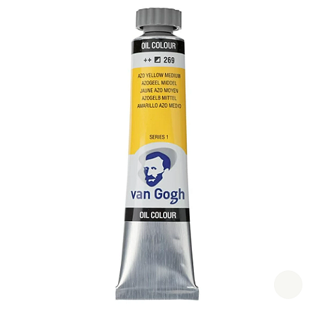 Tinta Óleo Van Gogh Talens 20ml - 269 Amarelo Azo Médio
